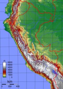 landkaart peru