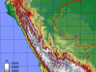 landkaart peru